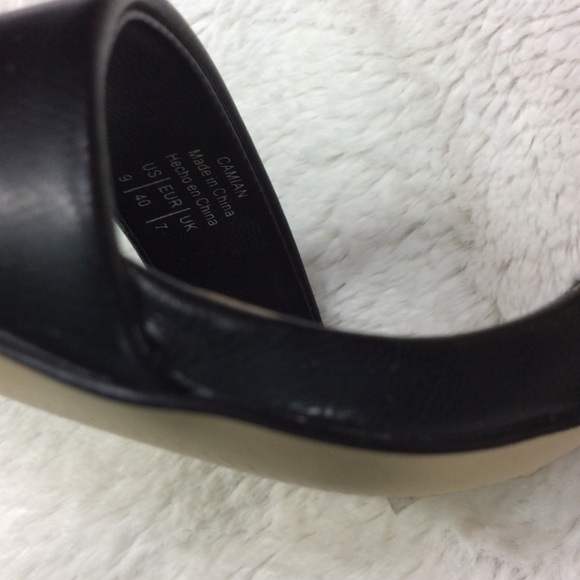 🎁Mix no.6 CAMIAN SANDAL Block Heel Sandals Size 9 - Picture 4 of 8